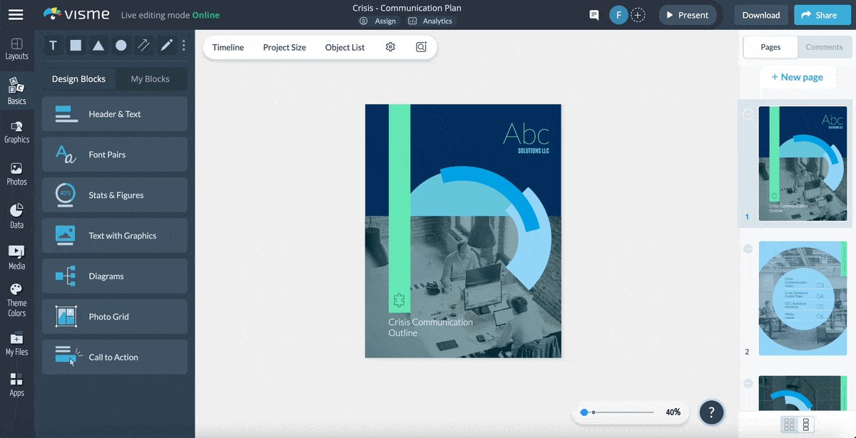 a GIF of the workflow feature