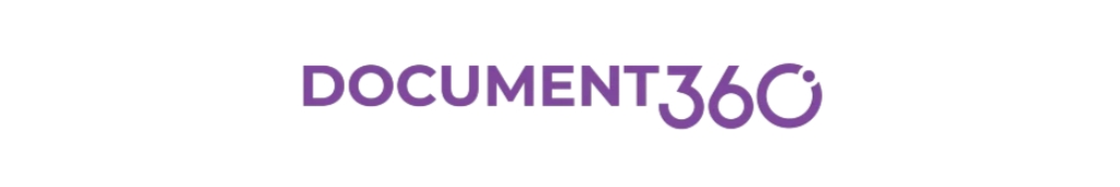 Document360 logo - Sales content management