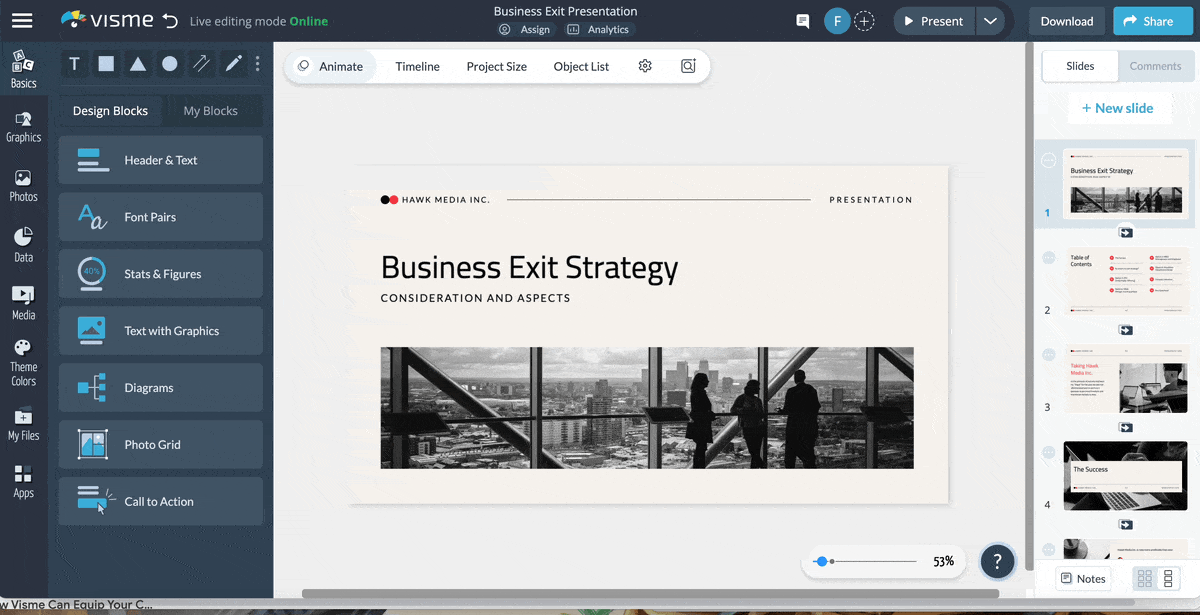 The workflow feature