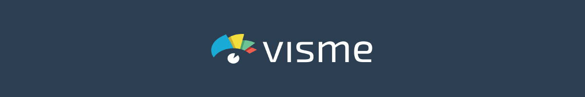 b2b lead generator - Visme lead form logo