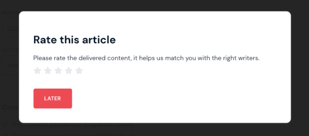 Website pop examples - Contently