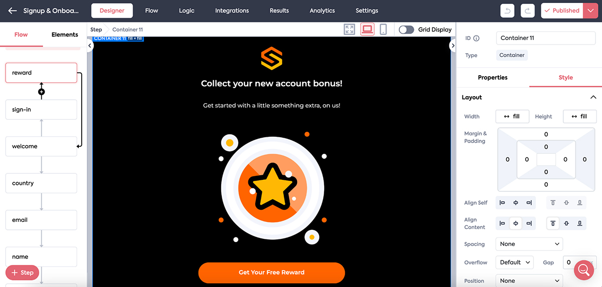 Best Online Form Builders - Feathery interface