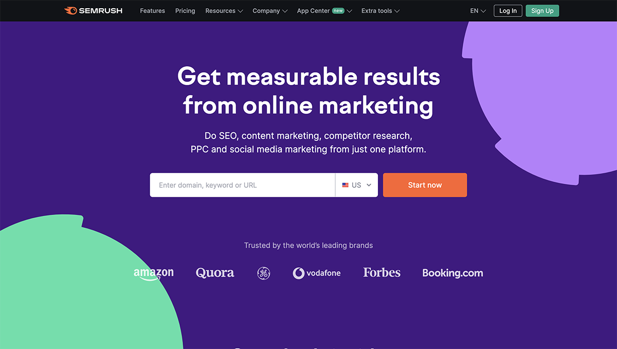 B2B Lead Generation Tools - SemRush