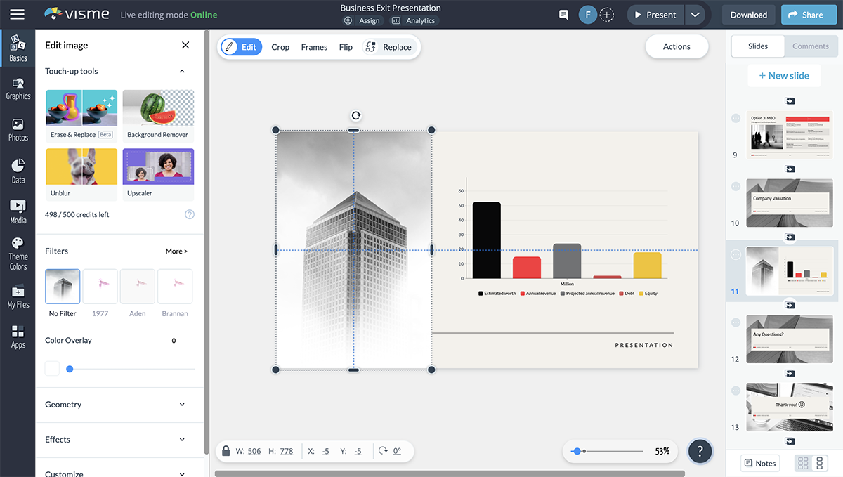best ai image upscale - Visme 