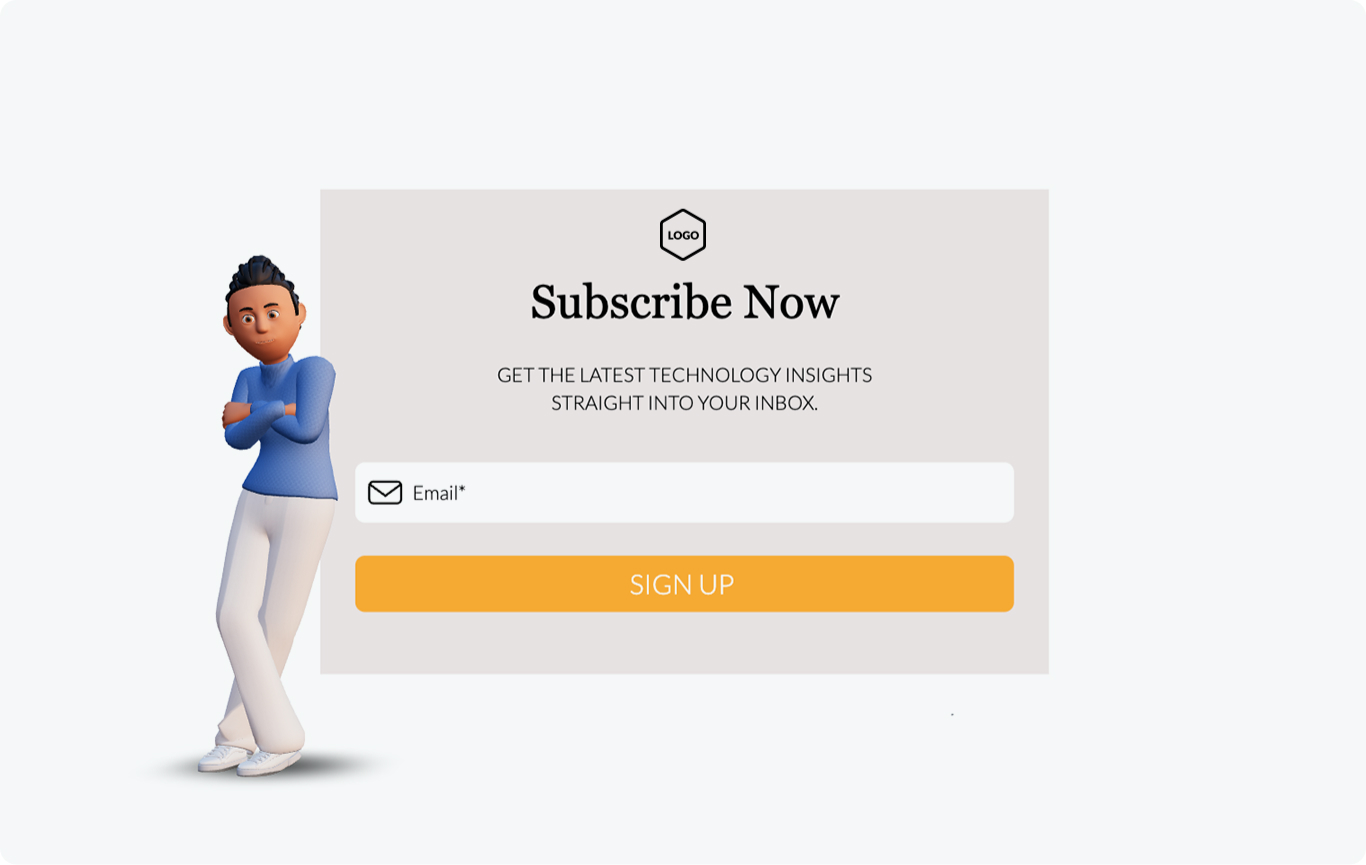 Blog Subscription Management Form