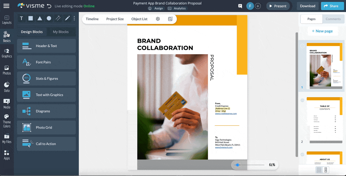 Workflow management feature