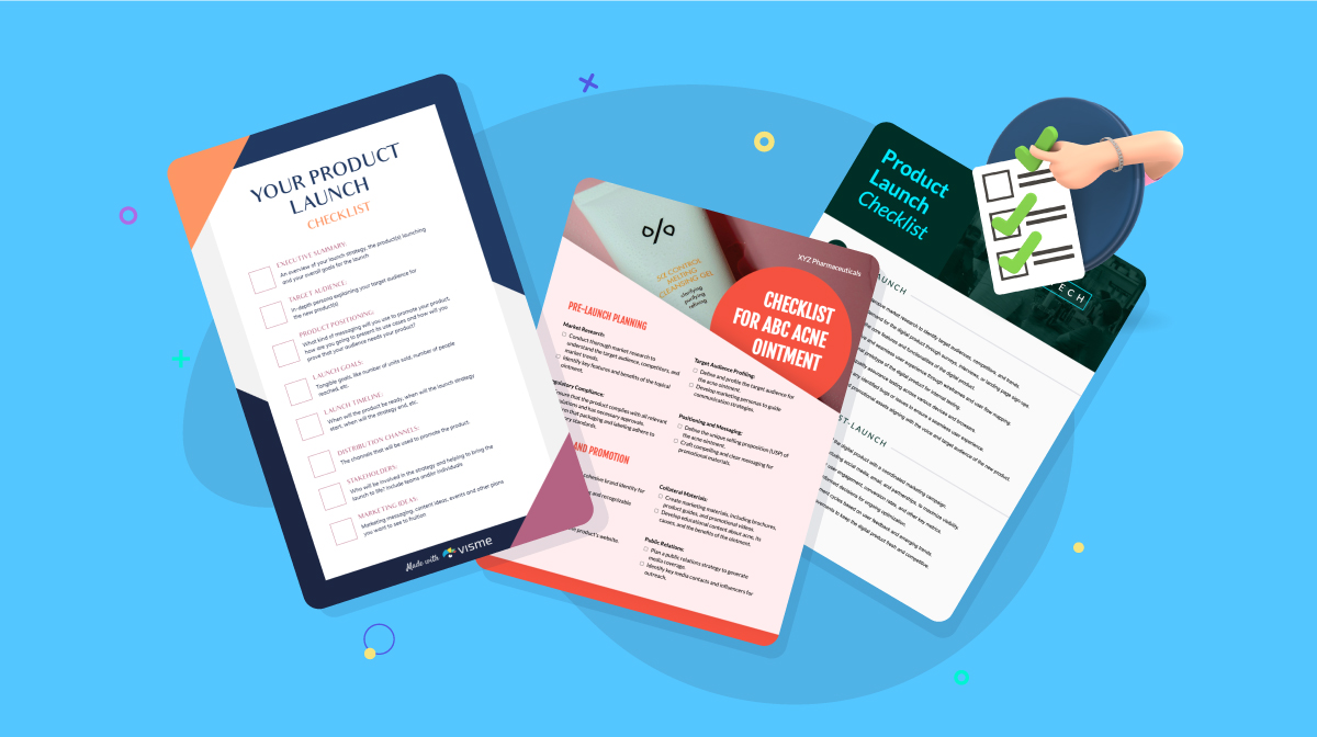 7 Product Launch Checklist Templates to Plan Your Launch