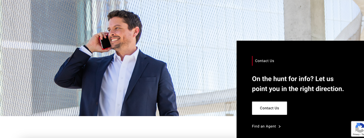 contact us page examples - Keller Williams