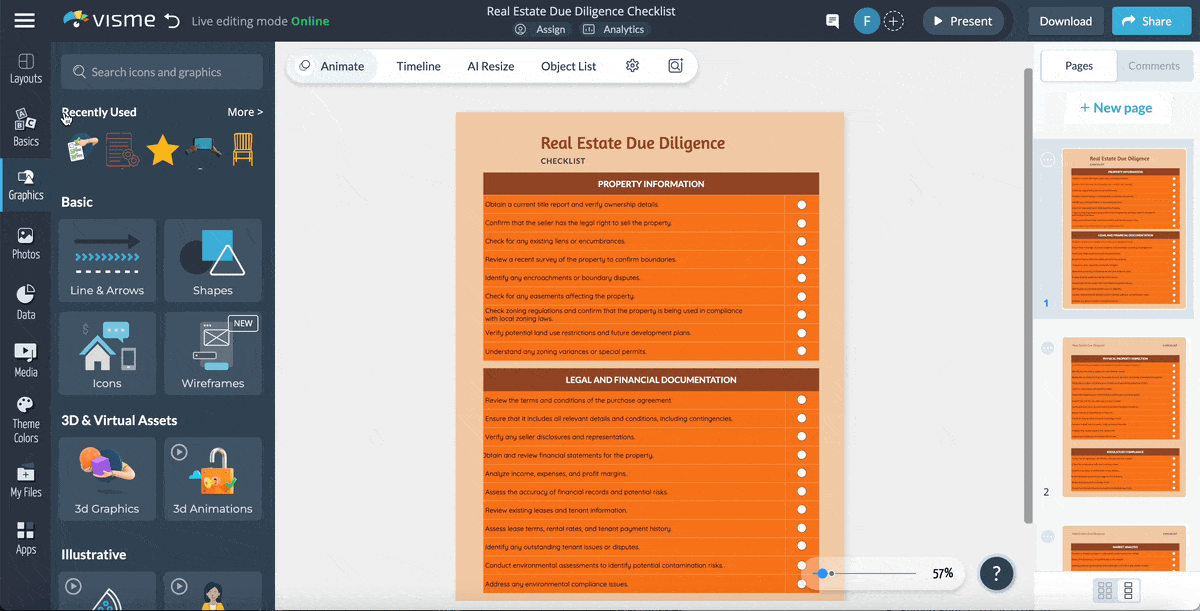 Make Your Checklist Interactive