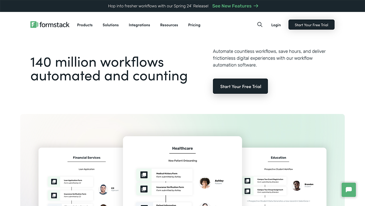 Formstack Gravity Forms Alternatives