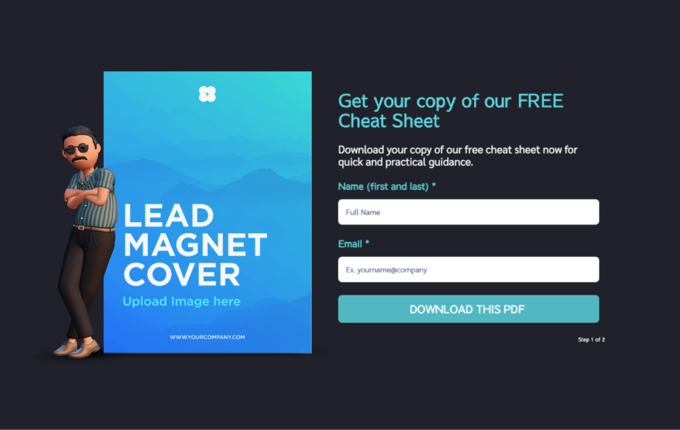 Cheat Sheet Download Form Template