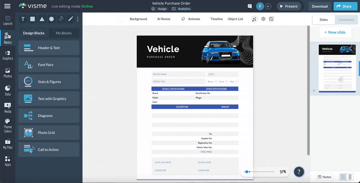  a GIF of adding links/hotspot to external websites. 