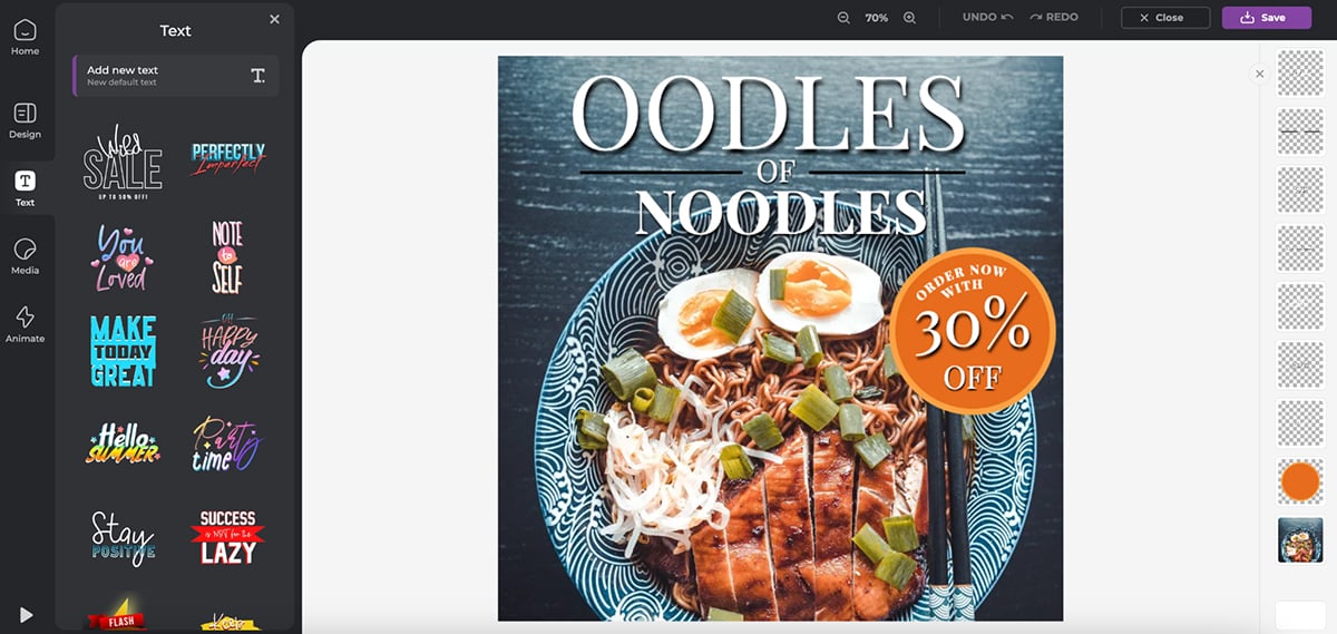 Pixlr interface - Canva alternatives