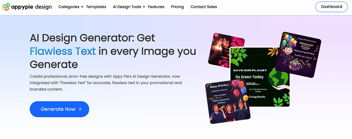 Canva alternatives - Appy Pie Design Home page