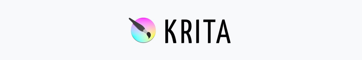 best animation software - an image of Krita logo