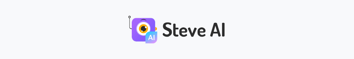 best animation software - an image of Steve AI logo