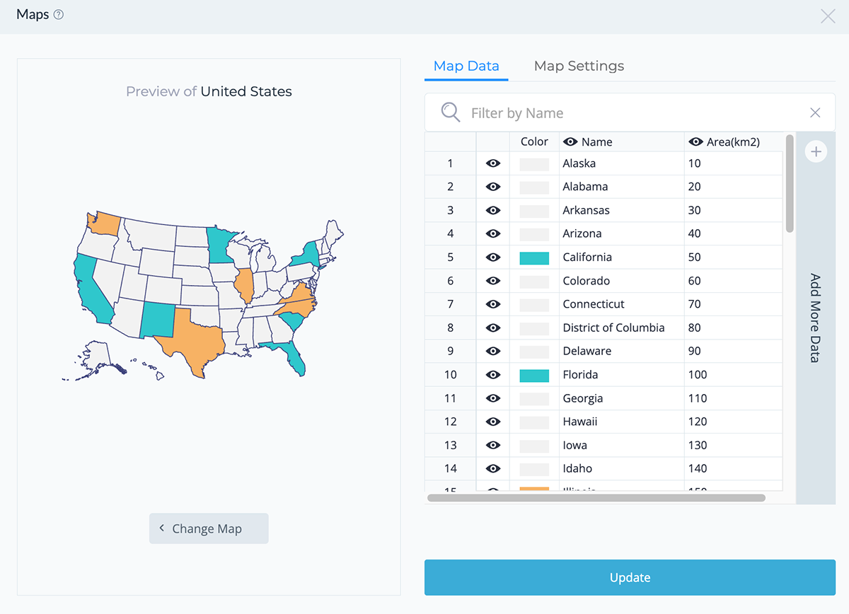 how to make an interactive map - Visme