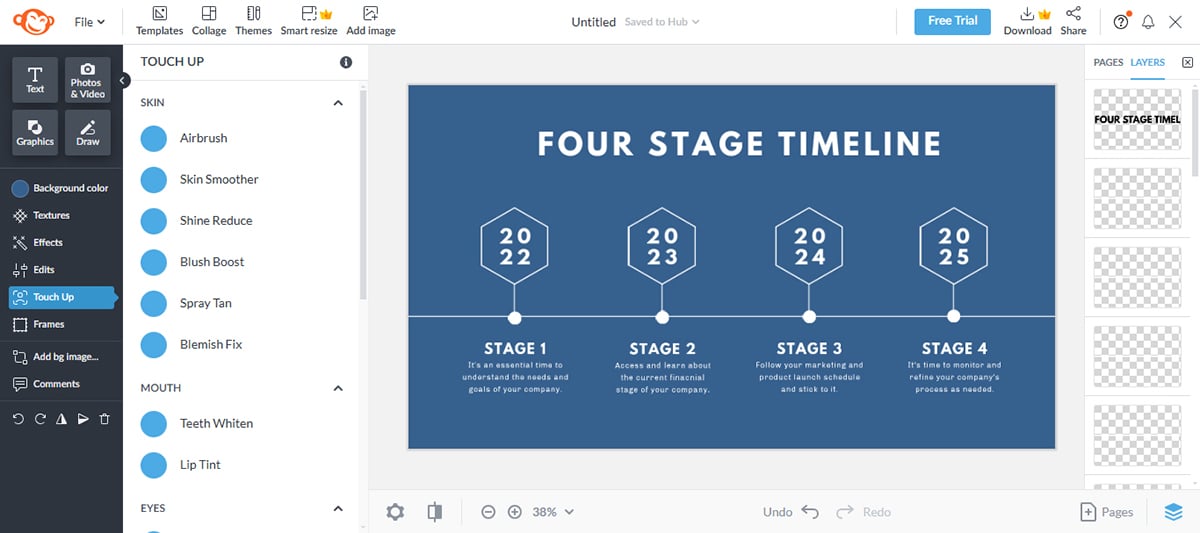tools to create infographics - Picmonkey photo editing