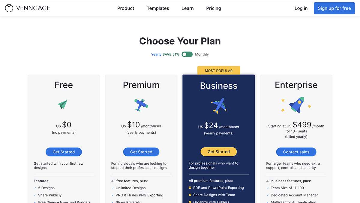 best ebook creator - Venngage ebook creator pricing 