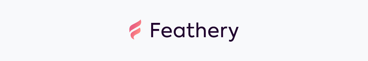 Qualtrics alternatives - Feathery logo