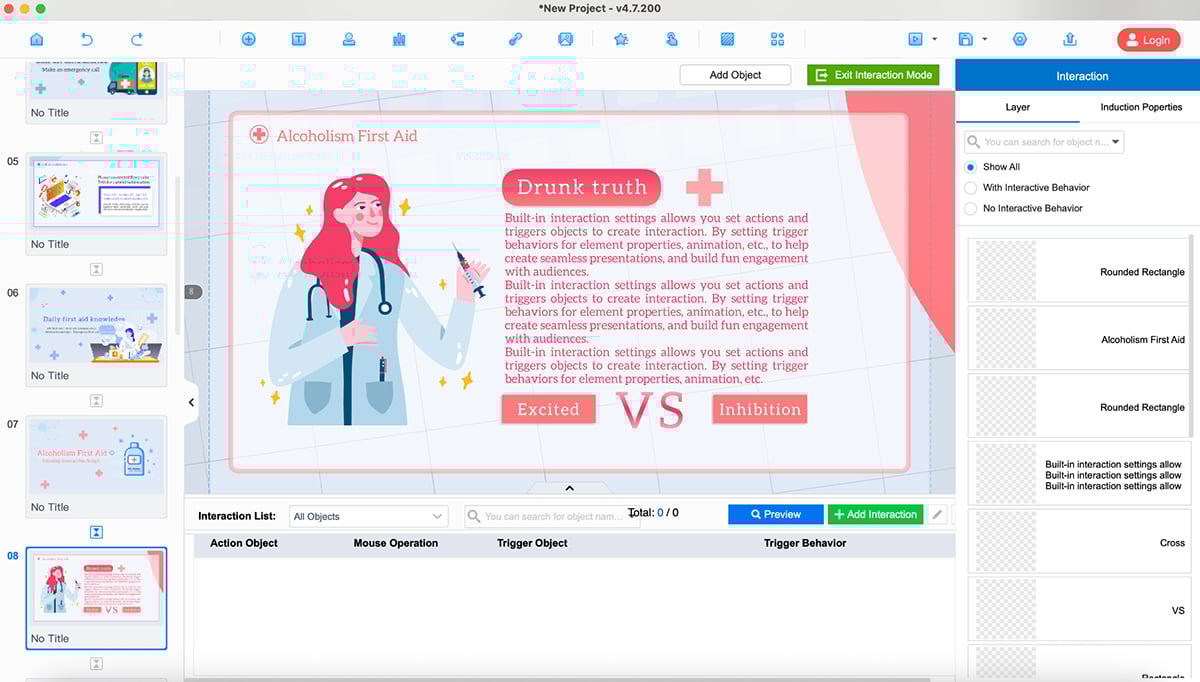 animated presentation software - Mango animation and effects