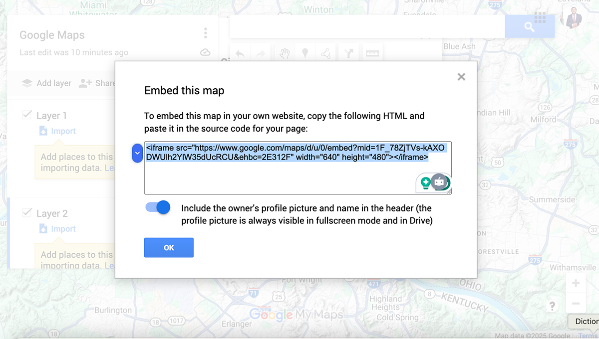 how to make an interactive map - Google Maps