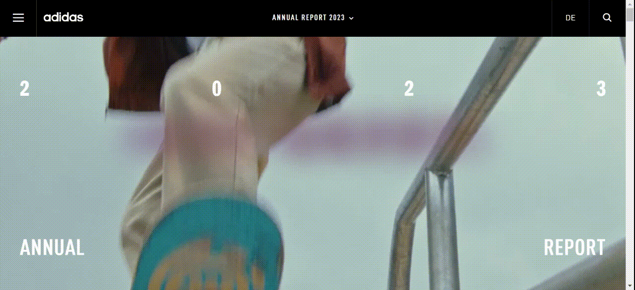 Annual Report Design Example Adidas