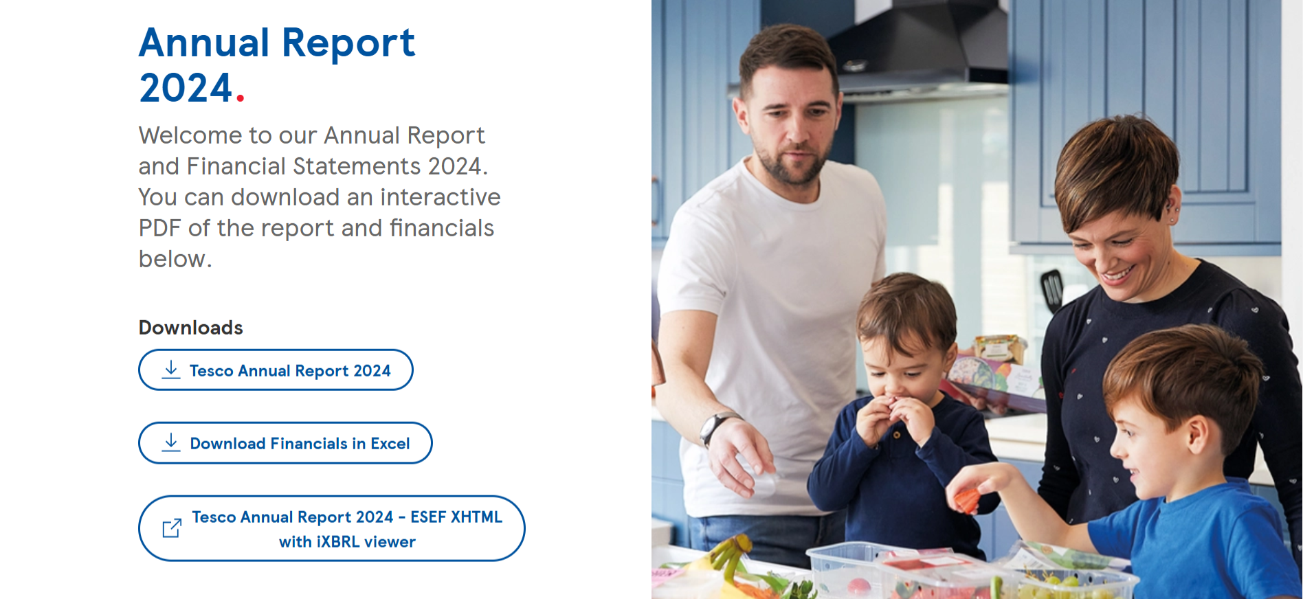 Annual Report Design Example Tesco