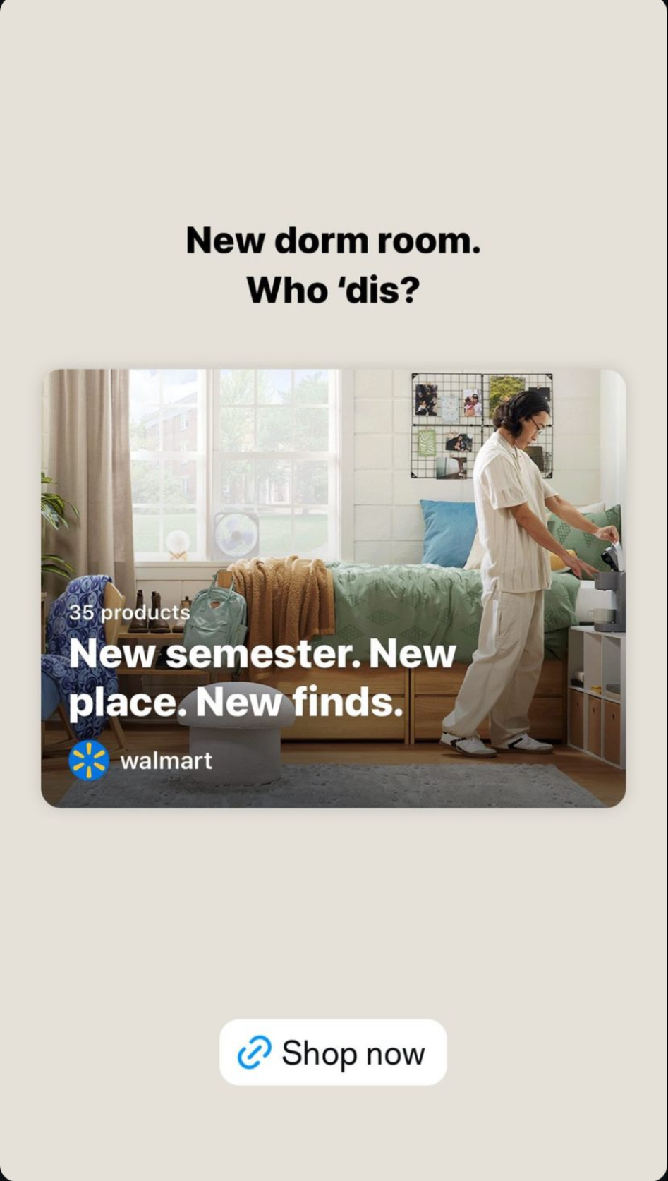 interactive marketing - Walmart's Instagram Story
