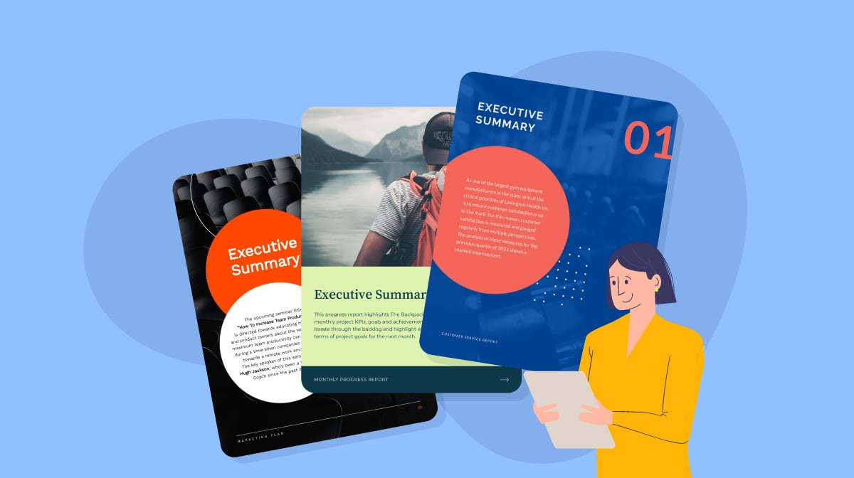 Visme Visual Learning Center. Infographics & Presentations image.