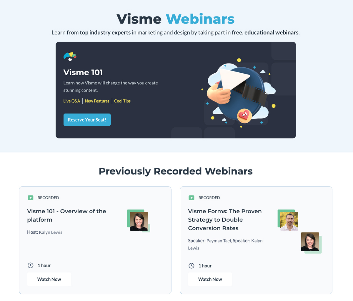 SaaS lead generation - Host webinars and live demos
