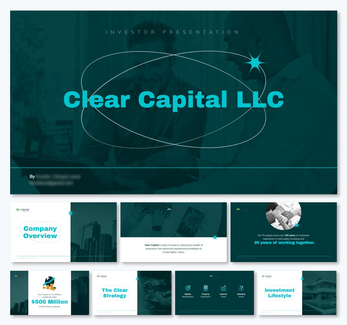 pitch deck template - Real Estate Investment Presentation