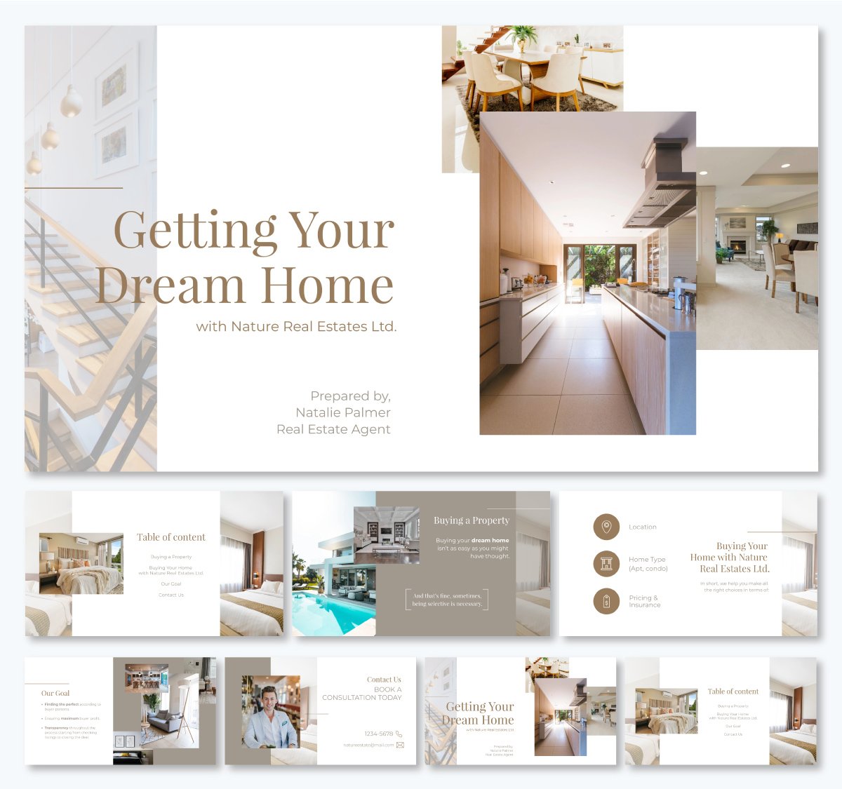 pitch deck template - Home Buyer Presentation