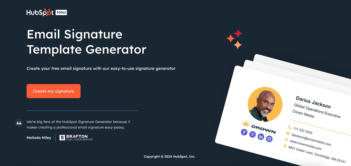saas lead generation - Offer free interactive tools HubSpot 