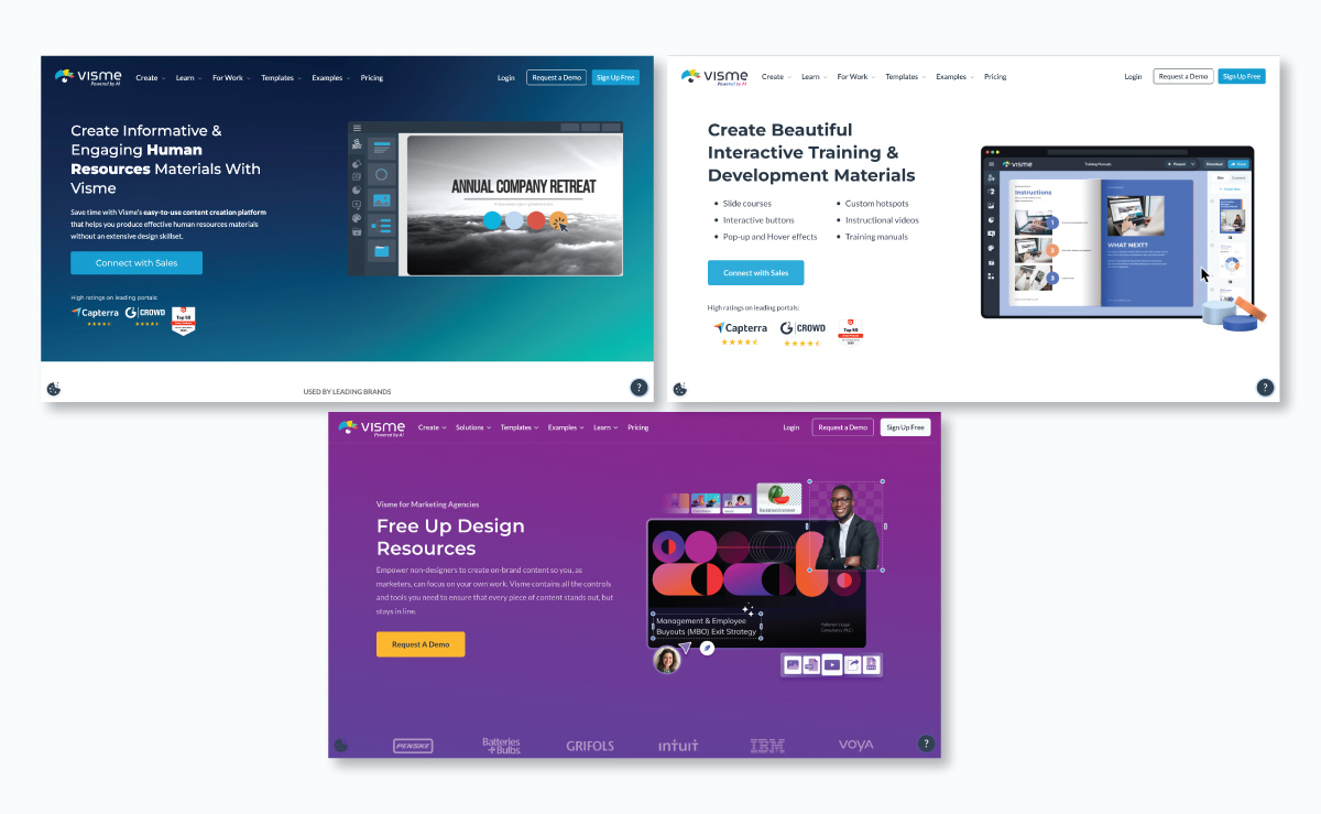 SaaS lead generation - Create targeted landing pages