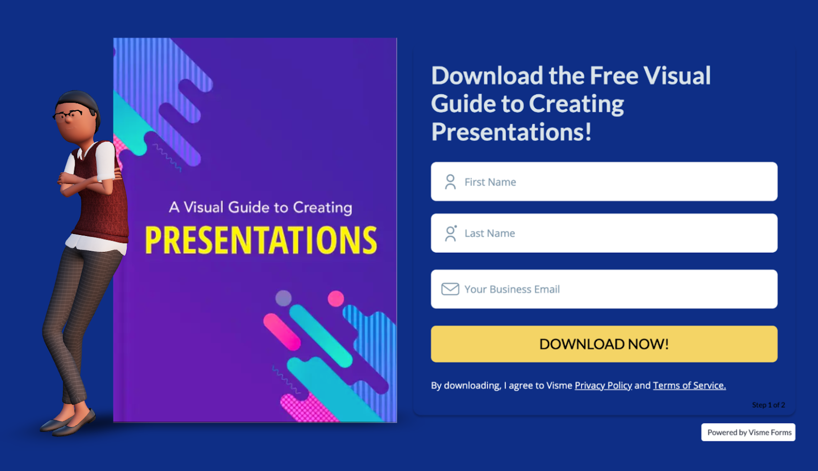 presentation design ebook form Vism