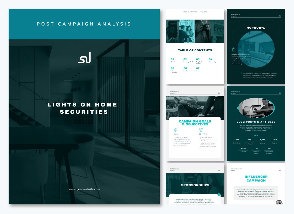 event sponsorship examples - Post Campaign Analysis Report Template