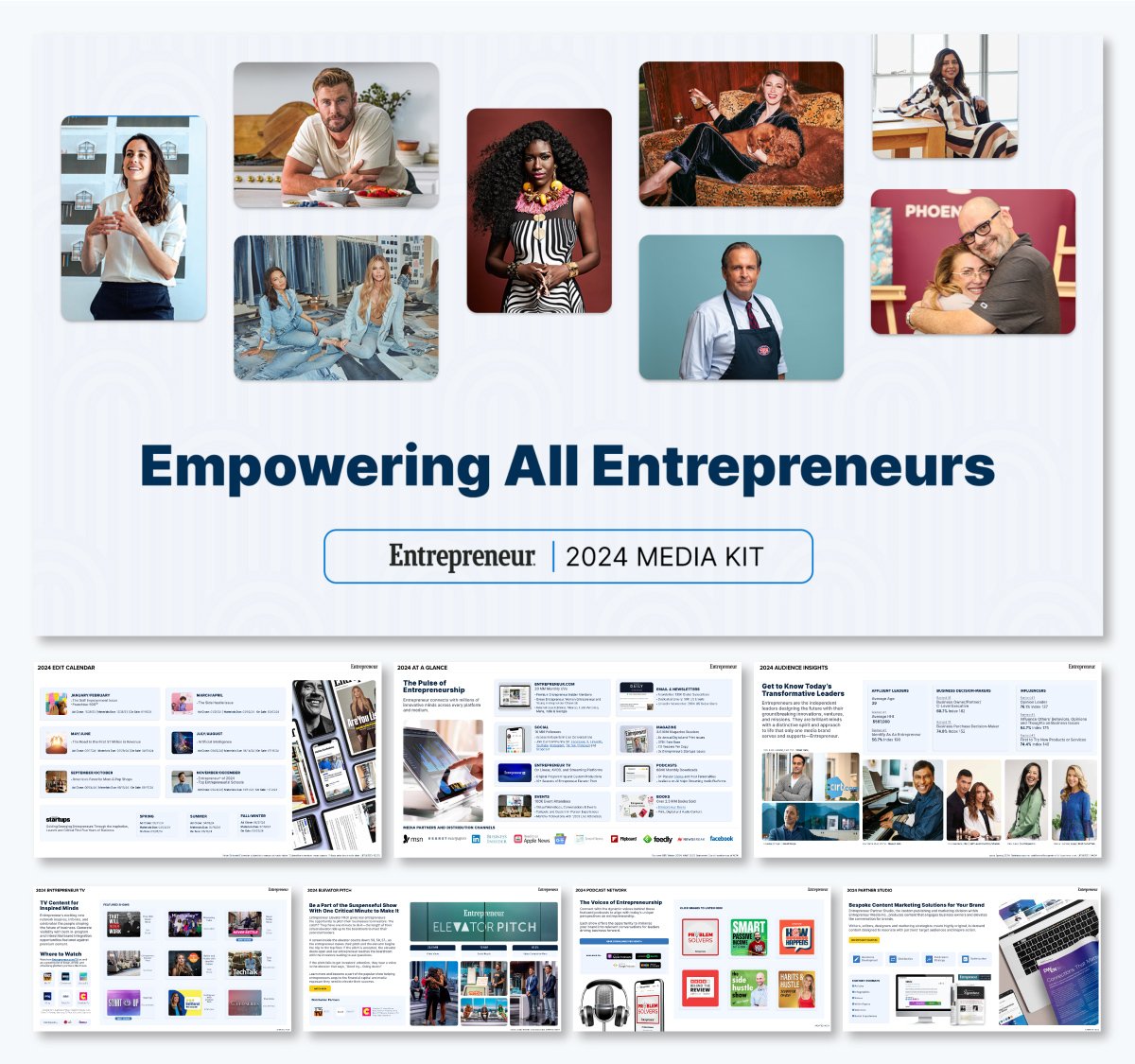 product marketing - The Entrepreneur media kit
