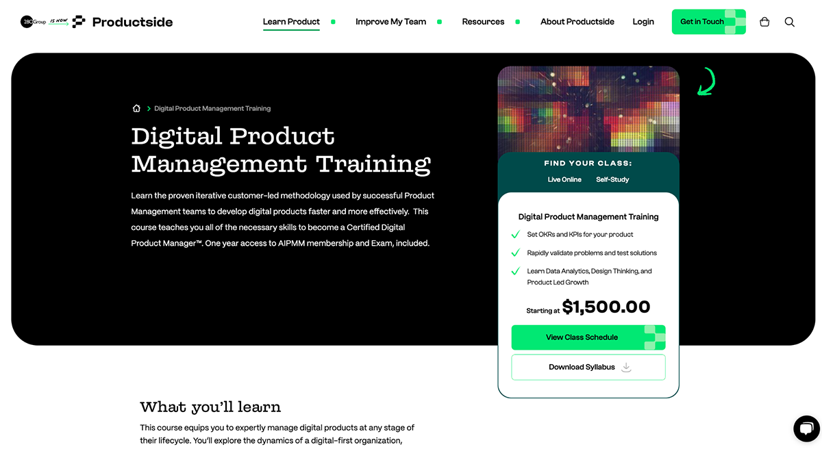 Best Product Management Courses - Digital Product Management Training