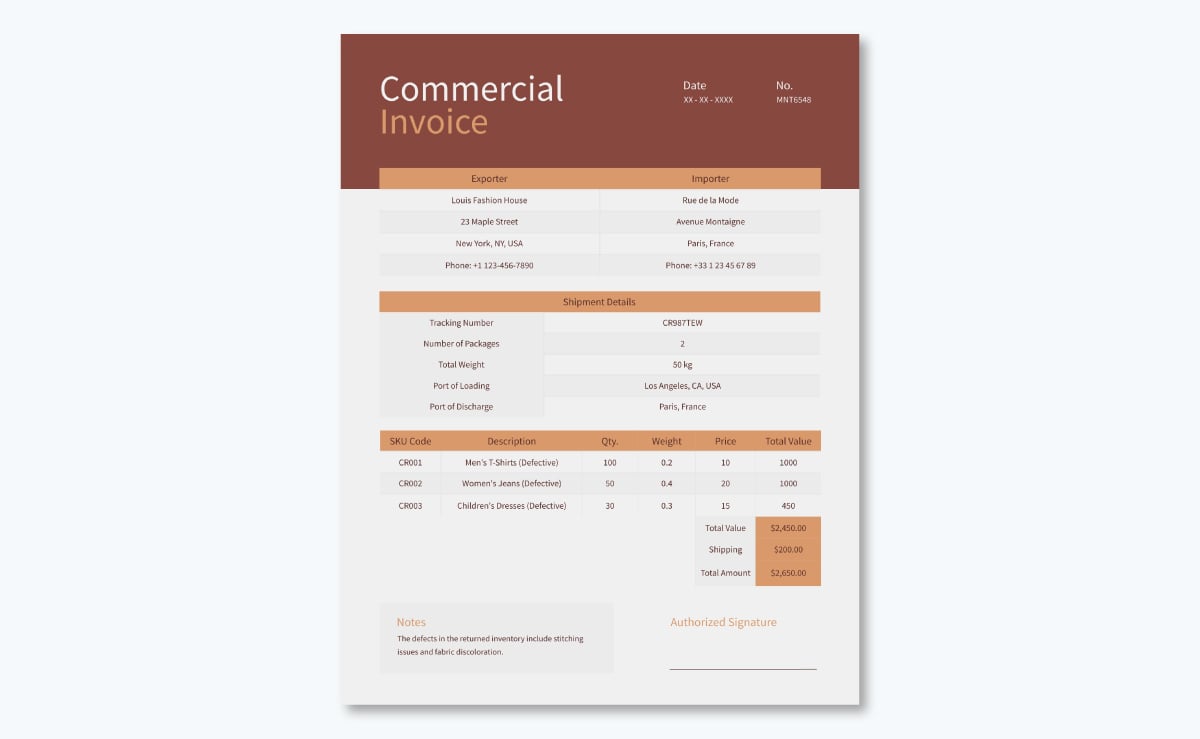 13 Professional Commercial Invoice Templates 13-professional-commercial-invoice-templates