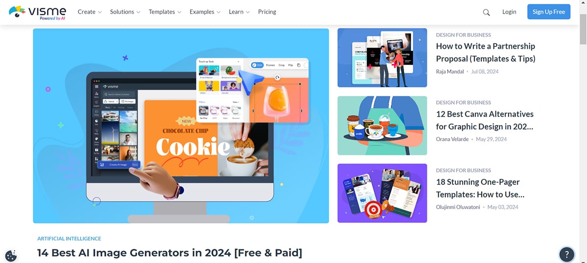 product marketing - The Visme blog