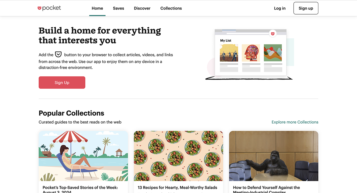 time management tools - Pocket Home Page