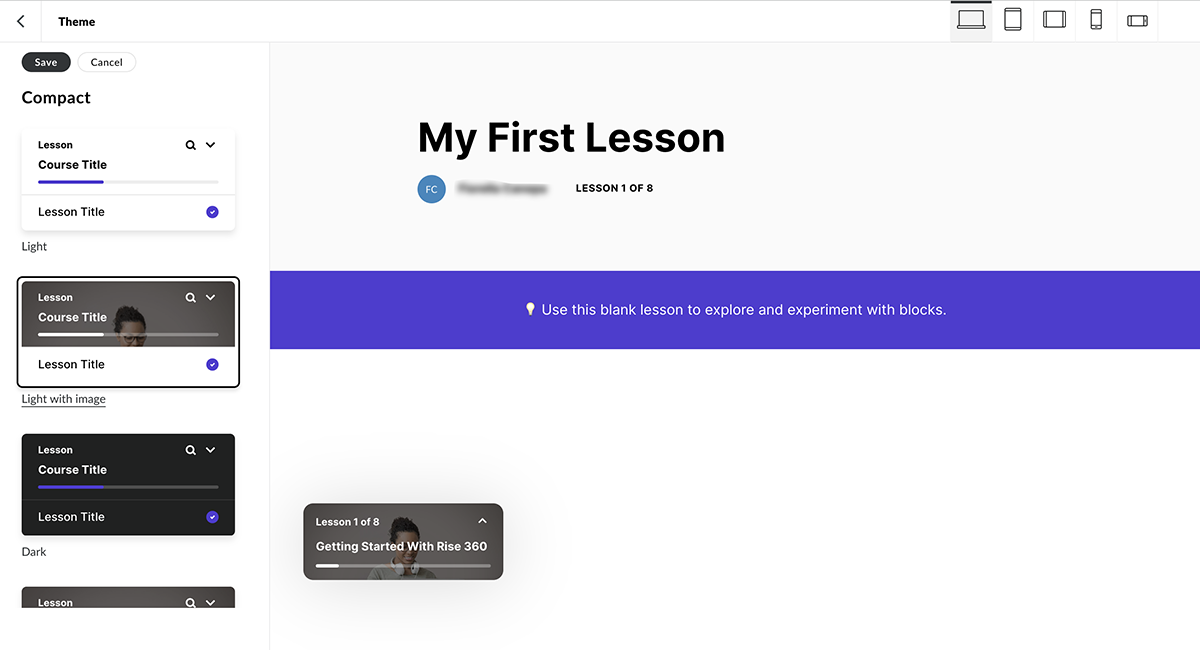 Best content authoring tools - Articulate interface