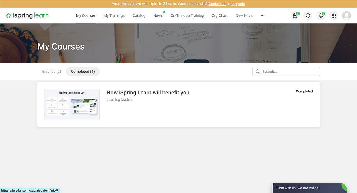 Best content authoring tools - iSpring suite interface