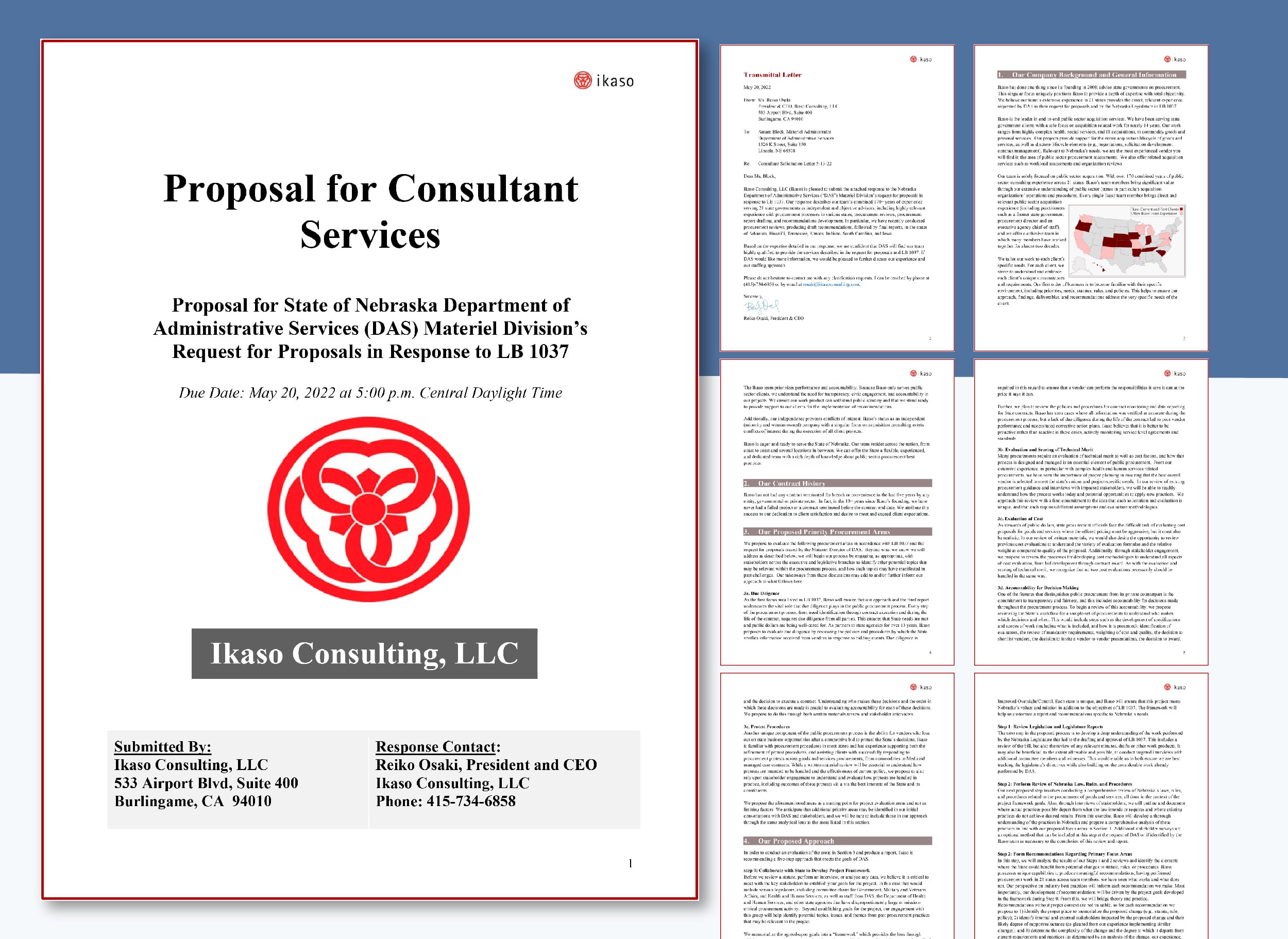 examples of real life proposal - Ikaso consulting 