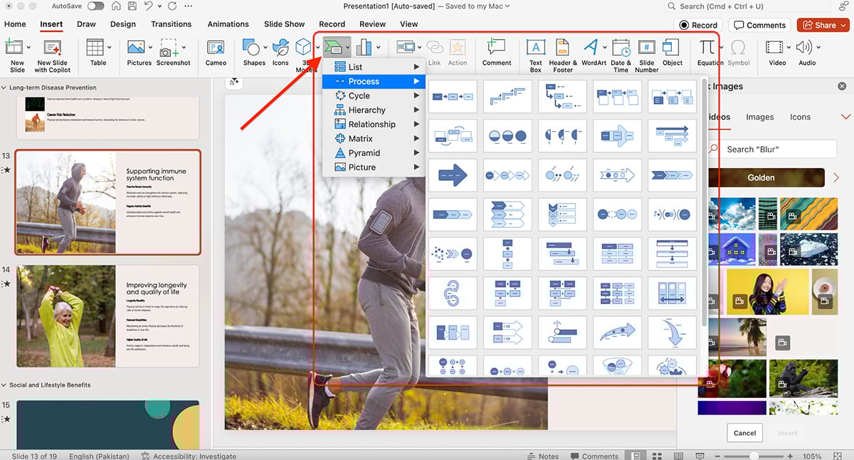 best presentation software - Microsoft Powerpoint asset library 