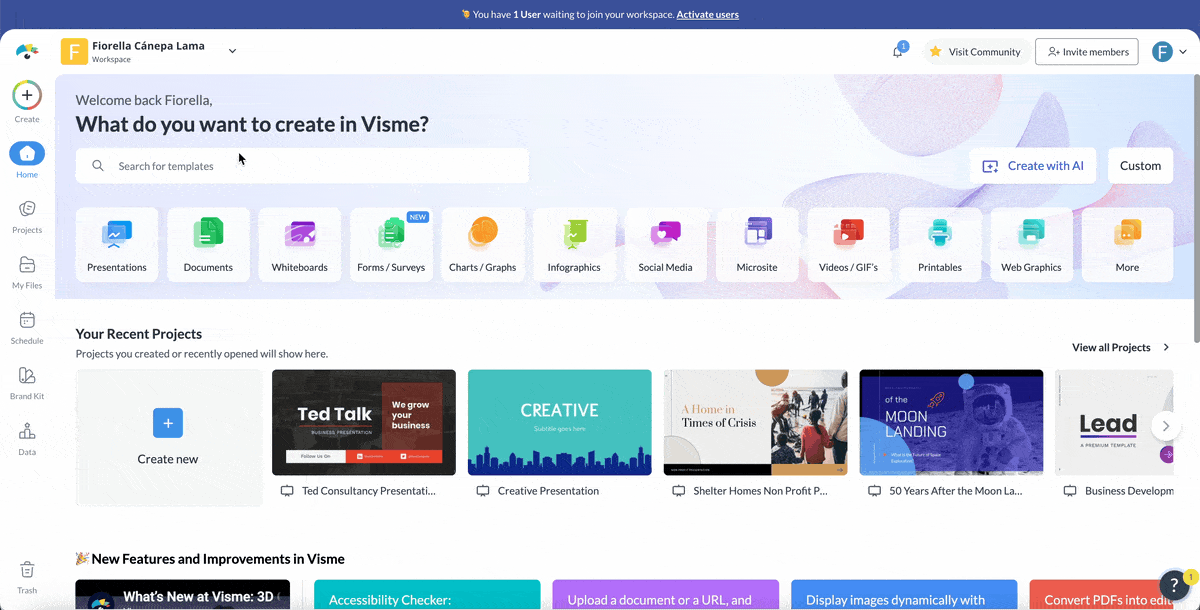 company profile template - start with a customizable template