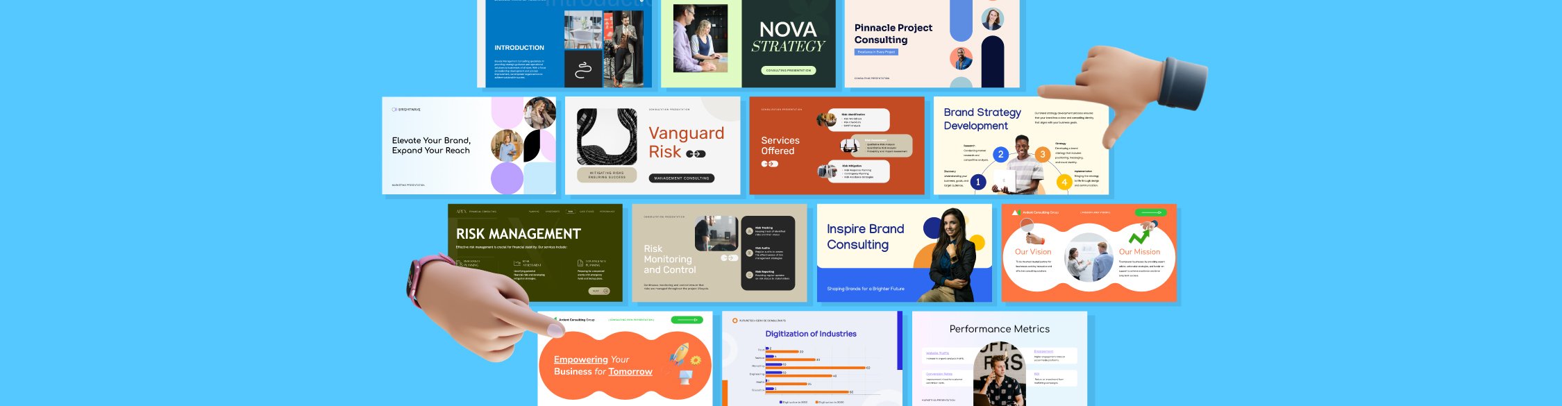 12 Consulting Pitch Deck Templates to Win New Clients 