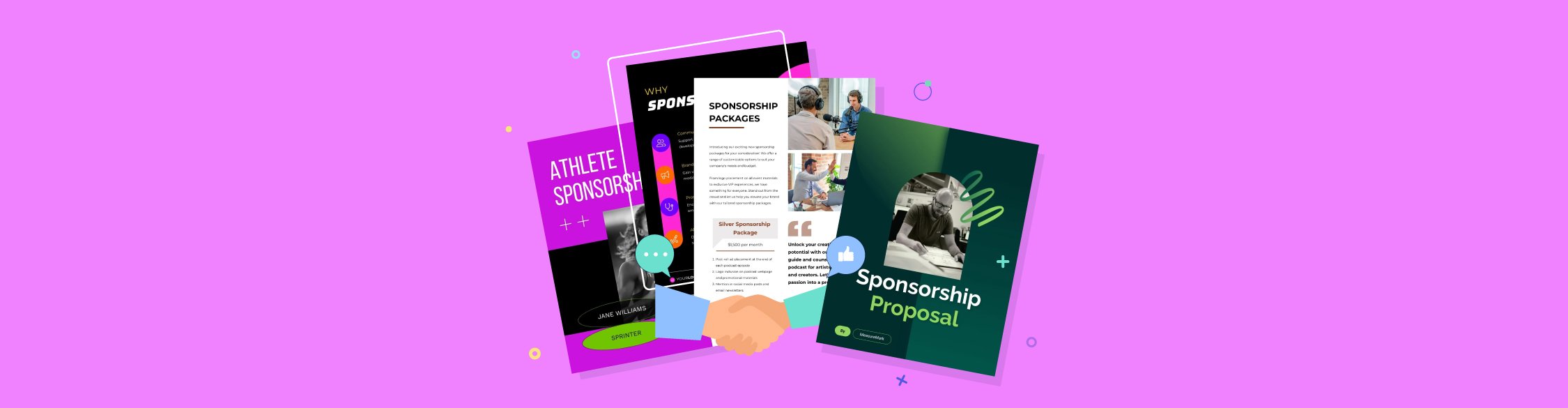 12 Impressive Sponsorship Proposal Templates + A Writing Guide