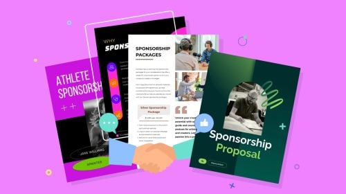 12 Impressive Sponsorship Proposal Templates + A Writing Guide